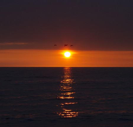 Solnedgång Foto:Kerstin Martinsson